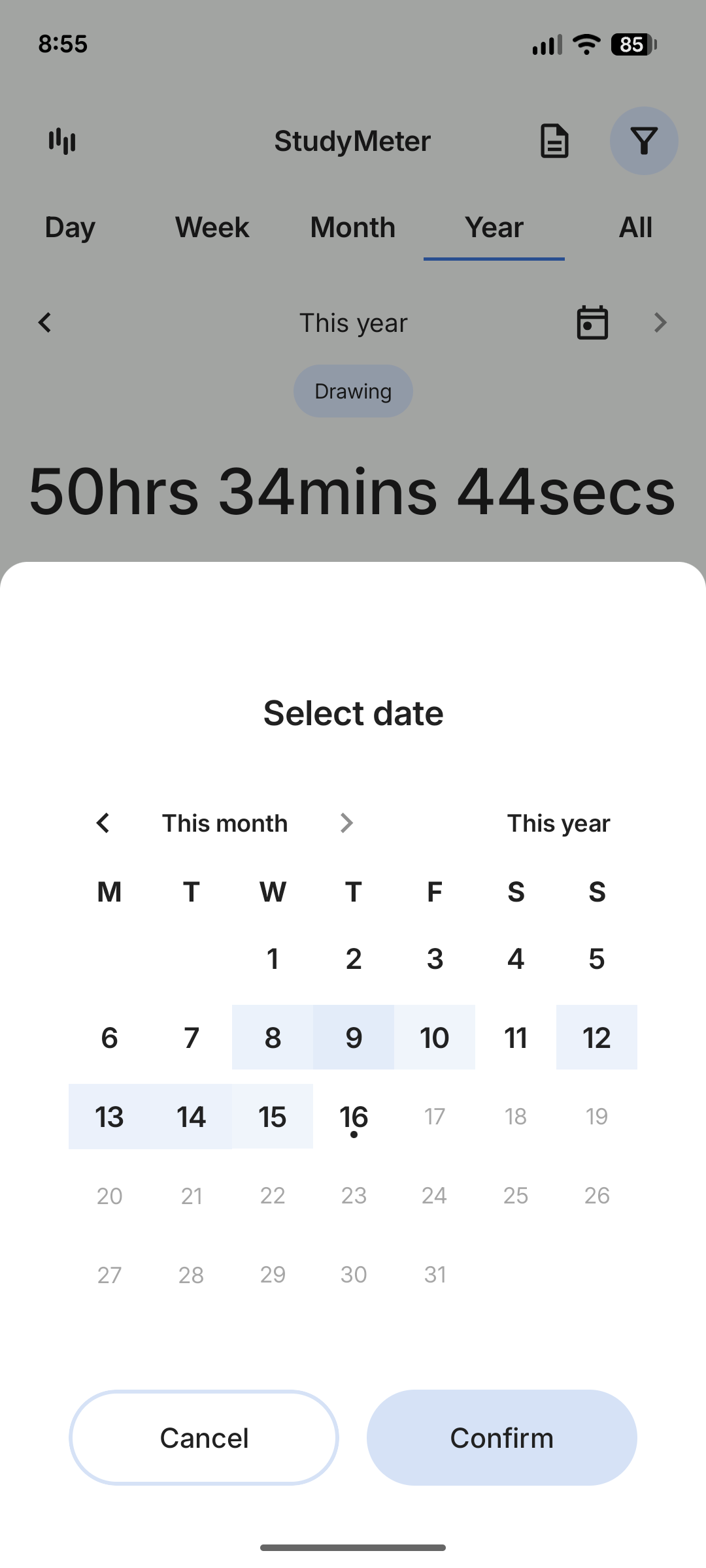 Date picker