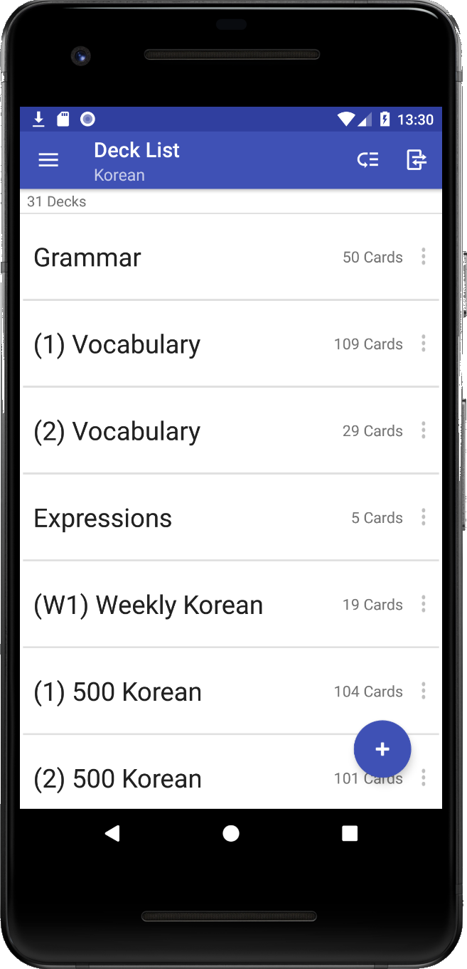 Deck List